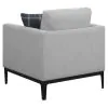 CoasterElevations 508683 Apperson - Upholstered Track Arm Accent Chair - Light Gray