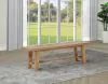 Coaster Fine Furniture 108543 Middleton - Wood Backless Dining Bench Natural - Brown