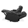Liberty Furniture 7019CO-22P Liberty Furniture 7019CO-22P Chapman - Loveseat With Console P2 & ZG - Aline Coal
