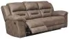 Ashley Furniture 3990588 Stoneland - Reclining Sofa - Light Brown
