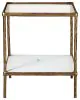 Ashley Furniture A4000442 Ashley Furniture A4000442 Ryandale - Accent Table - Antique Brass Finish