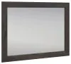 Ashley Furniture PCB3370-36 Fraluna - Bedroom Mirror - Charcoal