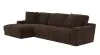 Jackson Furniture Industries 3045/75/73-09 Jackson Furniture Industries 3045/75/73-09 Comfrey - 2 Piece Sofa / LSF Chaise - Chocolate