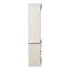 Liberty Furniture 498-ENTW-ENC Liberty Furniture 498-ENTW-ENC Morgan Creek - Entertainment Center - Antique White / Wirebrushed Tobacco Accents