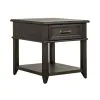 Liberty Furniture 792-OT-3PCS Mill Creek - 3 Piece Living Room Set (Lift Top Cocktail & 2 Drawer End Tables) - Peppercorn