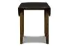 New Classic D1701-40S-BRN New Classic D1701-40S-BRN Gia - 3 Piece Dining Set (Dining Drop Leaf Table & 2 Chairs) Faux Leather - Brown