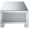 CoasterElevations 722498 Gillian - Rectangular Mirrored Acrylic Coffee Table - Silver