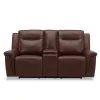 Liberty Furniture 7001CG-22P Avery - Loveseat With Console P2 - Cognac