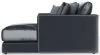 Jackson Furniture Industries 2245/36/31/76-23 Jackson Furniture Industries 2245/36/31/76-23 Remington - 4 Piece Modular Sectional (RSF Chaise) - Slate