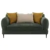 Coaster Fine Furniture 509132 Jade - Chenille Upholstered Modern Track Arm Loveseat - Green