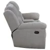 Coaster Fine Furniture 602552 Gilson - Chenille Upholstered Reclining Loveseat - Gray