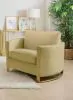 Coaster Fine Furniture 508826 Corliss - Upholstered Curved Track Arm Chair - Camel