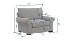 Jackson 215201-1866/28-2638/45 Alden - Chair 1/2 - Stone