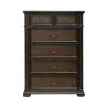 Liberty Furniture 765-BR41 Provence Park - 6 Drawer Chest - Chateau Brown