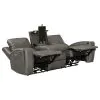 Coaster Fine Furniture 603431PPP Brickston - Triple Power Reclining Sofa - Charcoal