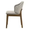 ACME DN07061 Oleia - Side Chair (Set of 2) - Chenille & Walnut