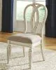 Ashley Furniture D743-02 Realyn - Dining UPH Side Chair (Set of 2) - Ribbonback - Chipped White