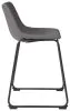 Ashley Furniture D372-824 Ashley Furniture D372-824 Centiar - Upholstered Barstool (Set of 2) - Gray