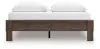Ashley Furniture EB3660-113 Calverson - Queen Platform Bed - Mocha