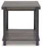 Ashley Furniture T393-13 Wilmaden - Occasional Table Set (Set of 3) - Gray / Black