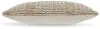 Ashley Furniture A1001048 Hathby - Pillow (Set of 4) - Tan / White
