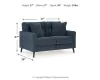 Ashley Furniture 2610635 Bixler - Loveseat - Navy