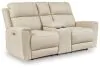 Ashley Furniture U13200/87/96/98 Ashley Furniture U13200/87/96/98 Dahlmoore - 3 Pc. - Power Reclining Sofa, Power Reclining Loveseat With Console, Power Rocker Recliner - Almond