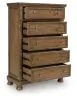 Ashley Furniture PCB779-46 Feddinger - Five Drawer Chest - Medium Brown