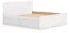 Ashley Furniture EB9630B20 Ashley Furniture EB9630B20 Onita - King Panel Platform Bed With Storage - White