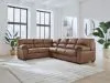Ashley Furniture PC27704S4 Ashley Furniture PC27704S4 WillowBend - 3-Piece Sectional With LAF Sofa With Corner Wedge - Caramel
