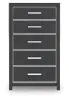 Ashley Furniture PCB3380-46 Ashley Furniture PCB3380-46 Zuraleus - Five Drawer Chest - Black