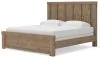 Ashley Furniture PCB2844B6 Oliandon - King Panel Bed - Light Brown