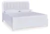 Ashley Furniture PCB392B4 Ashley Furniture PCB392B4 Jarlee - King Upholstered Panel Bed - White