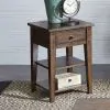 Liberty Furniture 210-OT1021 Liberty Furniture 210-OT1021 Lake House - Chair Side Table - Rustic Brown