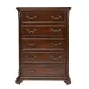 Liberty Furniture 737-BR41 Messina Estates - 5 Drawer Chest - Dark Brown