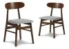 New Classic D331-20-GRY New Classic D331-20-GRY Morocco - Dining Chair With Gray Seat Cushion (Set of 2) - Light Gray