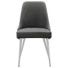 CoasterEssence 191442 Cabianca - Upholstered Dining Side Chair (Set of 2) - Gray