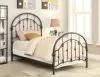 CoasterEssence 300407F Rowan - Metal Full Open Frame Bed - Dark Bronze