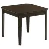 CoasterEssence 736184 Amaro - 3 Piece Coffee And End Table Set - Dark Brown