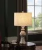 CoasterEveryday 920169 Brie - Drum Shade Urn Table Lamp - Antique Gold