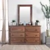 Furniture of America AM7000M Lea - Mirror - Mahogany