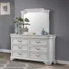 New Classic B493W-060 New Classic B493W-060 Lyndhurst - Landscape Mirror - Vintage White