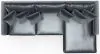 Jackson Furniture Industries 2245/36/31/76/3-23 Jackson Furniture Industries 2245/36/31/76/3-23 Remington - 3 Piece Modular Sofa Chaise (RSF Chaise) - Slate