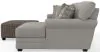 Jackson Furniture Industries 3345/46/76/12-26 Livingston - 2 Piece Sofa Chaise With Comfort Coil Seating, 40