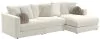 Jackson 2235/36/31/76-16 Jackson 2235/36/31/76-16 Ritzy - 3 Piece Modular Sofa Chaise (RSF Chaise) - Bone