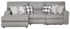 Jackson Furniture Industries 615/07/04/02-38 Jackson Furniture Industries 615/07/04/02-38 Rockport - 3 Piece Power Reclining Sectional With 1 LSF Lay-Back Chaise, 1 Armless Chair And 1 Lay-Flat Recliner - Gray