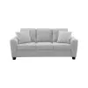 Intercon SY-SF-ASH84-SGC-C Ashbury - Sofa With 2 Pillows - Soft Gray