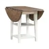 Liberty Furniture 741-T4242 Al Fresco - Drop Leaf Table - Graphite & Whitestone