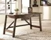 Ashley Furniture H675-44 Baldridge - Home Office Large Leg Desk - Rustic Brown