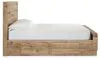 Ashley Furniture B1050B25 Ashley Furniture B1050B25 Hyanna - Full Panel Bed With 1 Side Storage - Tan